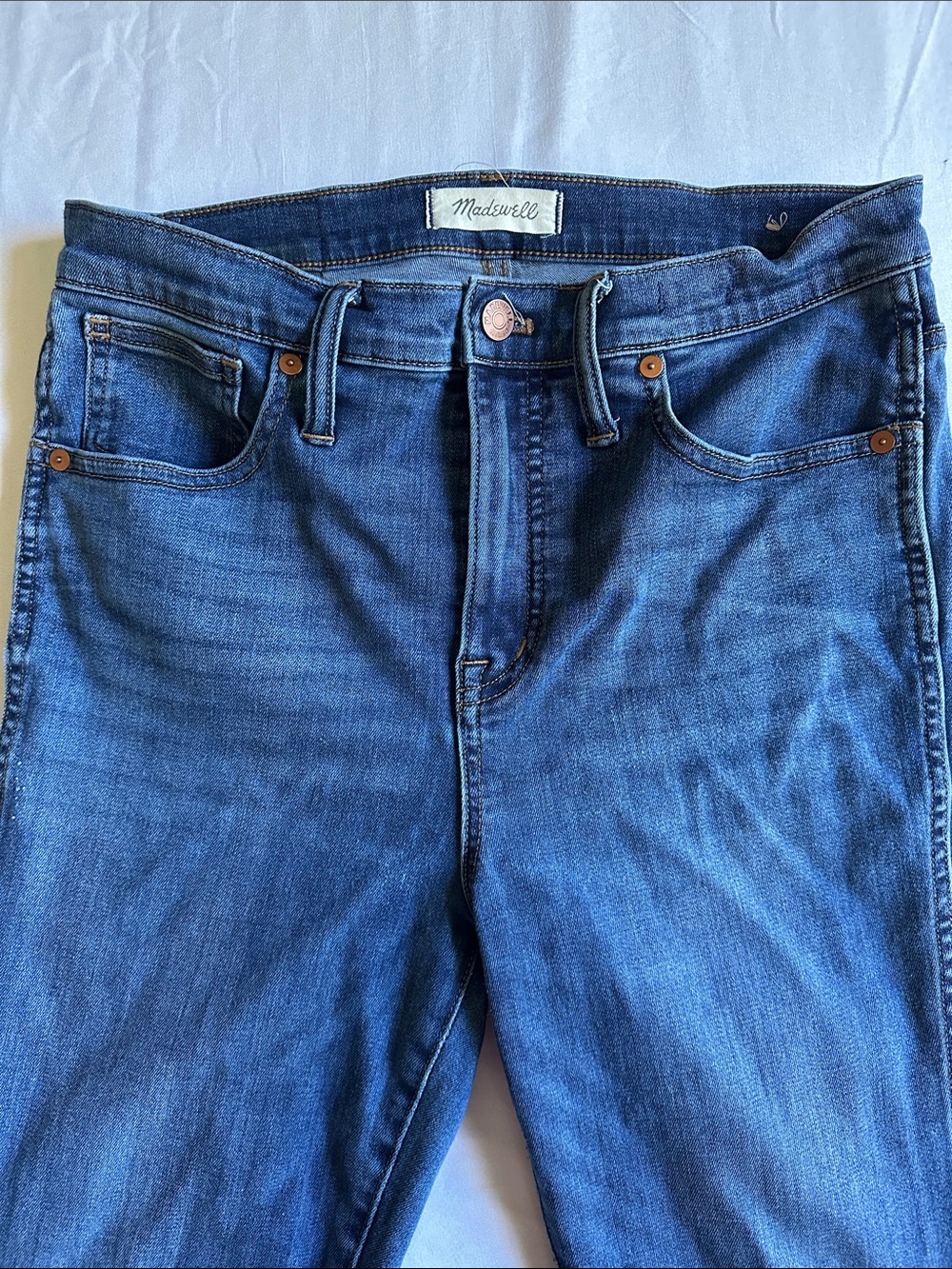 Madewell High-Rise Classic Indigo Jeans